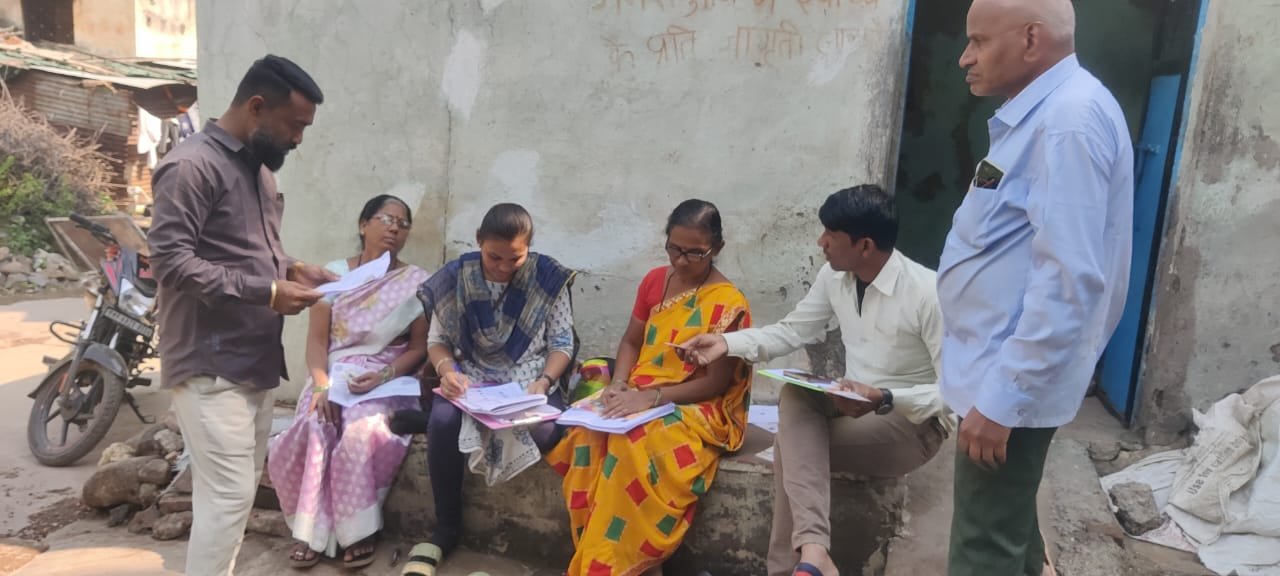 “मेरा वार्ड मेरा परिवार” अभियान में महाजनापेट वार्ड नंबर 1 के पार्षद भारत इंगले (राजा भाऊ) की पहल